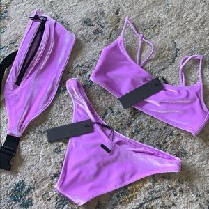 Brand new dreamland velvet triangl swimsuit